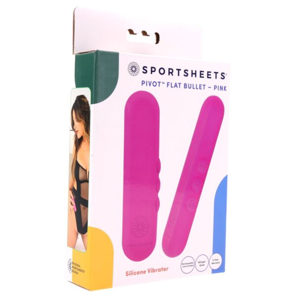 Wibrujący pocisk Sportsheets Pivot Różowy - obrazek 6