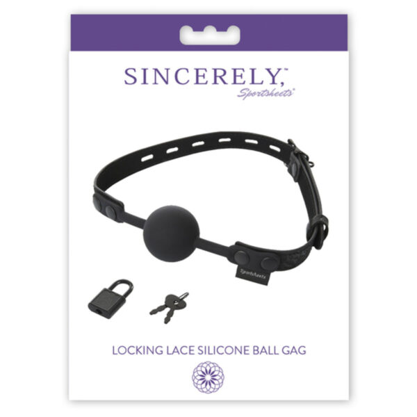 knebel z kulką Sincerely Locking Sportsheets - obrazek 3