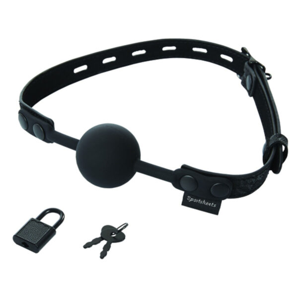 knebel z kulką Sincerely Locking Sportsheets - obrazek 4