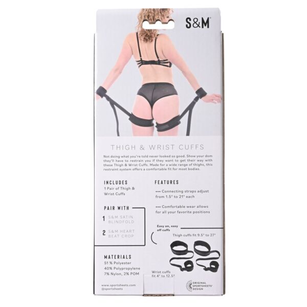 miotełka z piórkami Sportsheets Sex and Mischief Czarny - obrazek 5