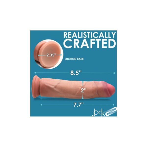 Realistyczne dildo XR 21,6 cm - obrazek 5