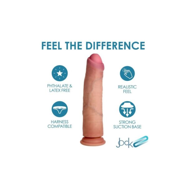 Realistyczne dildo XR 21,6 cm - obrazek 6