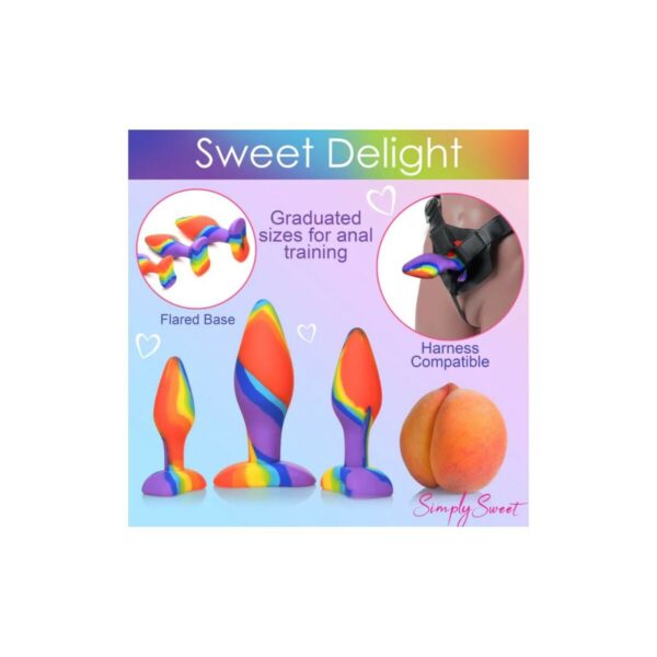 Zatyczka Analna XR Silikon Set 3 Części - obrazek 5