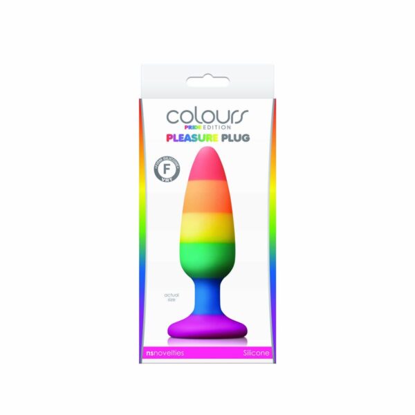 Zatyczka Analna NS Novelties Colours Wielokolorowy - obrazek 2