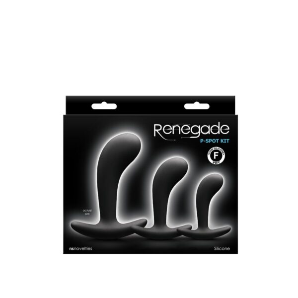 Zatyczka Analna NS Novelties Renegade Czarny - obrazek 4