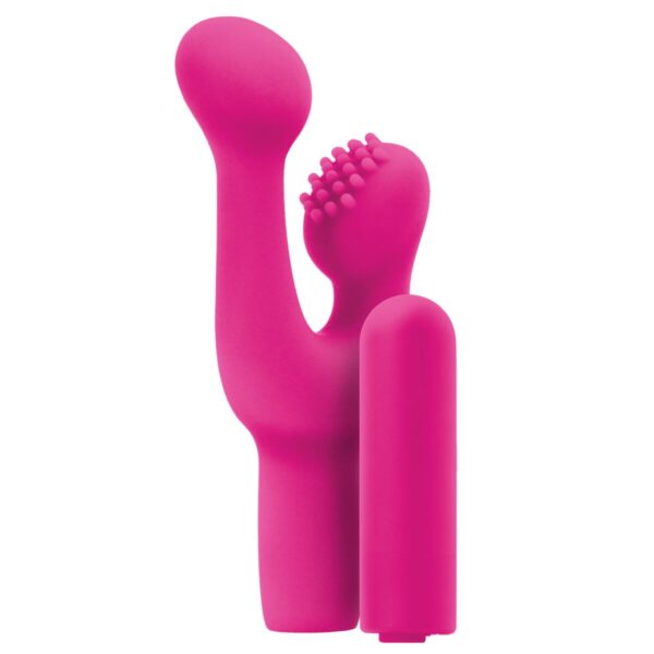 Wibrator Podwójnej Stymulacji NS Novelties Inya Różowy - obrazek 3