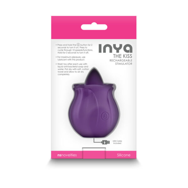 Masażer NS Novelties Inya Fioletowy - obrazek 2