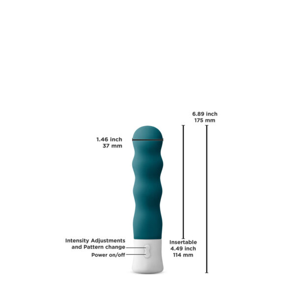 Wibrator NS Novelties Inya Kolor Zielony - obrazek 3