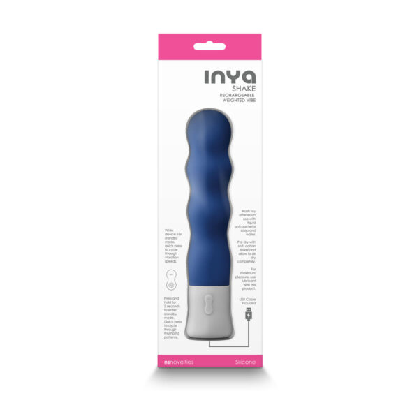Wibrator NS Novelties Inya Niebieski - obrazek 2
