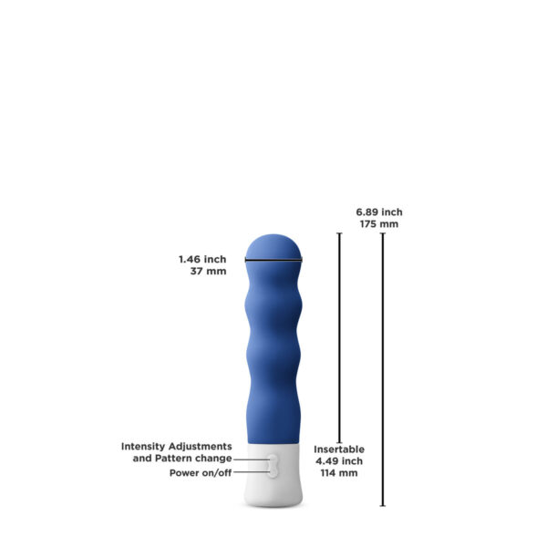 Wibrator NS Novelties Inya Niebieski - obrazek 3