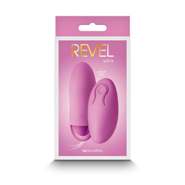 Wibrujące jajo NS Novelties Revel Różowy - obrazek 4
