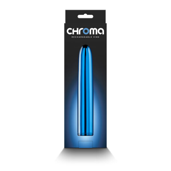 Wibrujący pocisk NS Novelties Chroma Niebieski - obrazek 3
