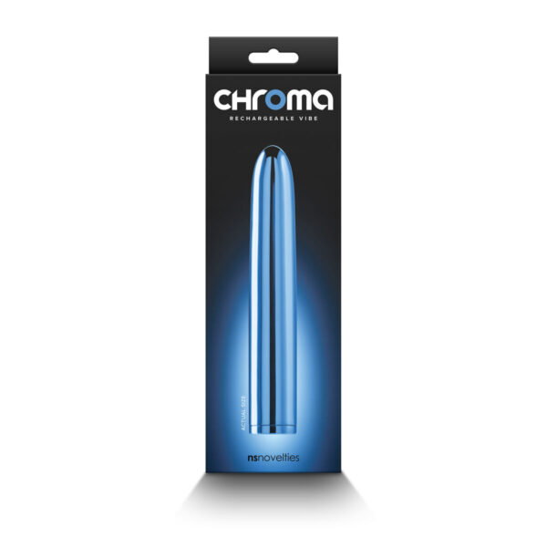 Wibrujący pocisk NS Novelties Chroma Niebieski - obrazek 4