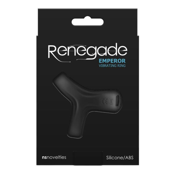 Pierścień Erekcyjny Trójpak NS Novelties Renegade Czarny - obrazek 6