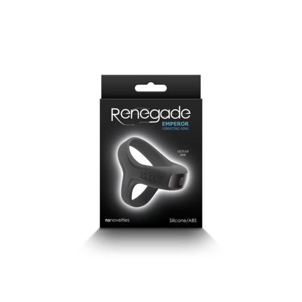 Pierścień Erekcyjny Trójpak NS Novelties Renegade Czarny - obrazek 7