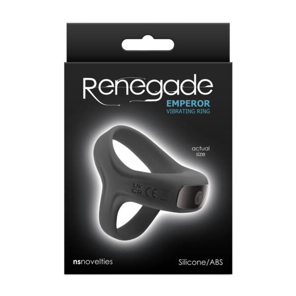 Pierścień Erekcyjny Trójpak NS Novelties Renegade Czarny - obrazek 8