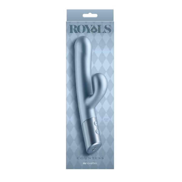 Wibrator punktu G NS Novelties Royals Niebieski - obrazek 3