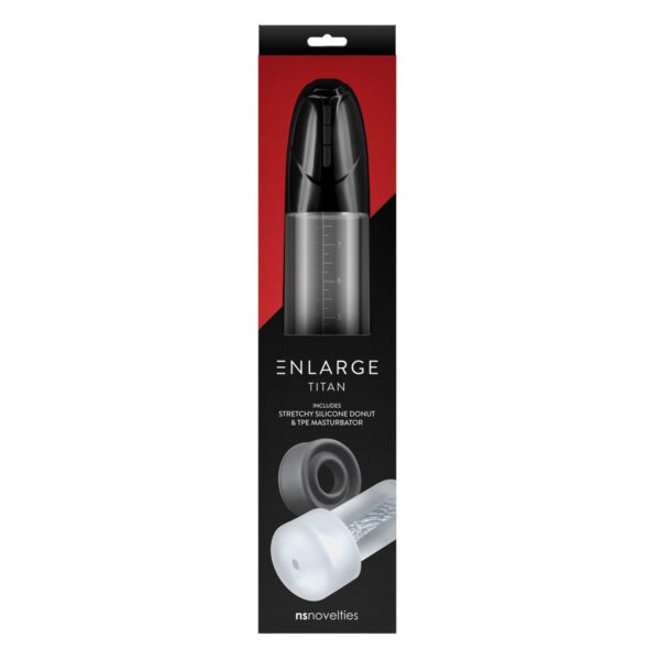 Pompka do penisa NS Novelties Titan Czarny - obrazek 6