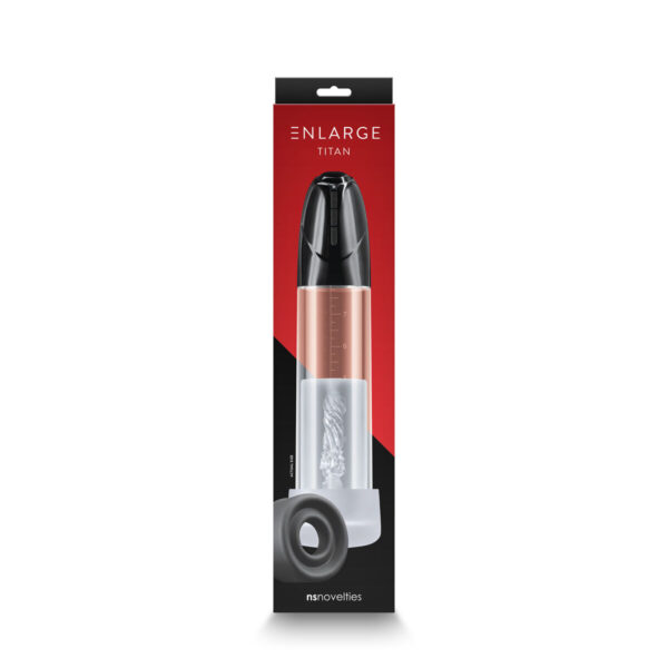 Pompka do penisa NS Novelties Titan Czarny - obrazek 7