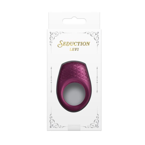 Pierścień Erekcyjny Trójpak NS Novelties Seduction Czerwony - obrazek 6