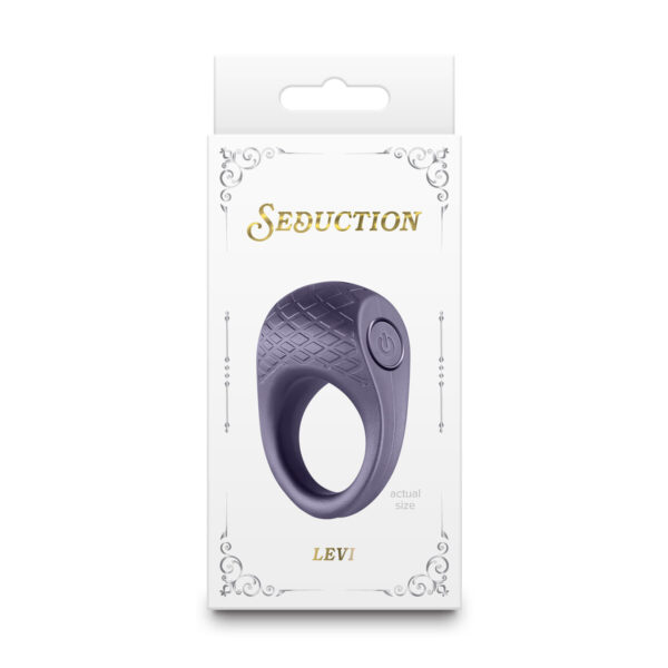 Pierścień Erekcyjny Trójpak NS Novelties Seduction Szary - obrazek 7