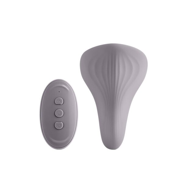 Wibrator NS Novelties Desire Szary Fioletowy - obrazek 2
