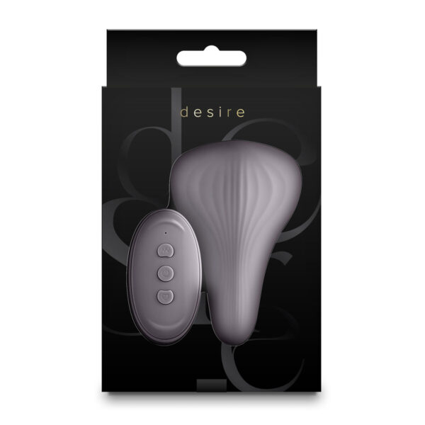 Wibrator NS Novelties Desire Szary Fioletowy - obrazek 5