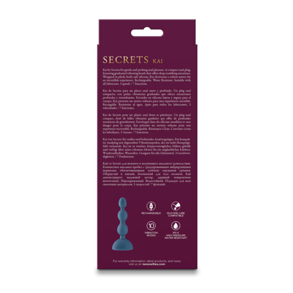 Wibrator analny NS Novelties Secrets - obrazek 3
