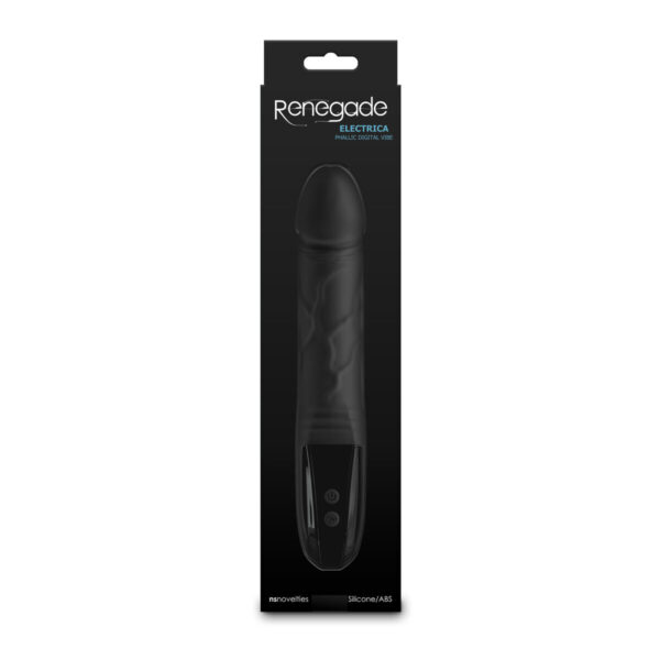 Klasyczny wibrator NS Novelties Renegade Czarny - obrazek 5