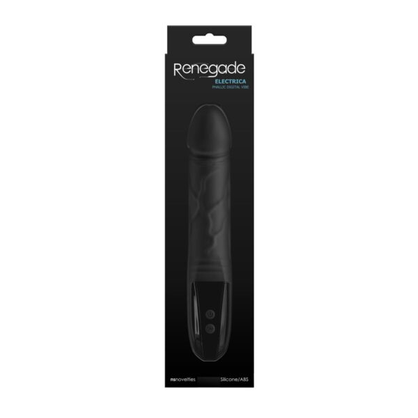 Klasyczny wibrator NS Novelties Renegade Czarny - obrazek 6