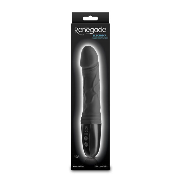Klasyczny wibrator NS Novelties Renegade Czarny - obrazek 7