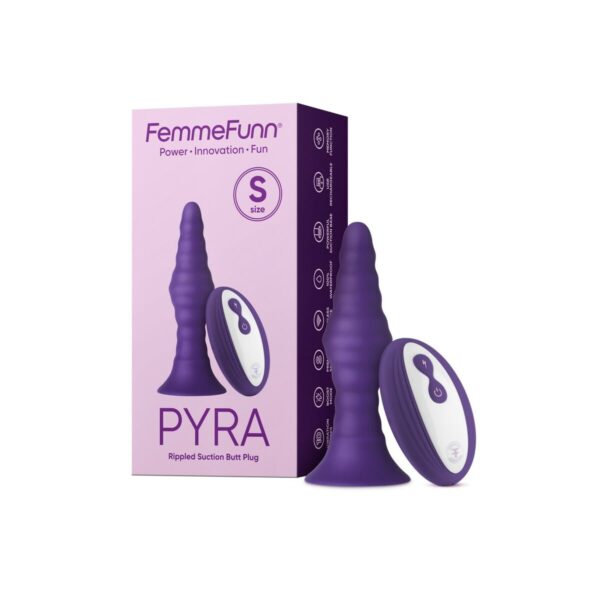 Zatyczka Analna FemmeFunn Pyra Fioletowy - obrazek 2