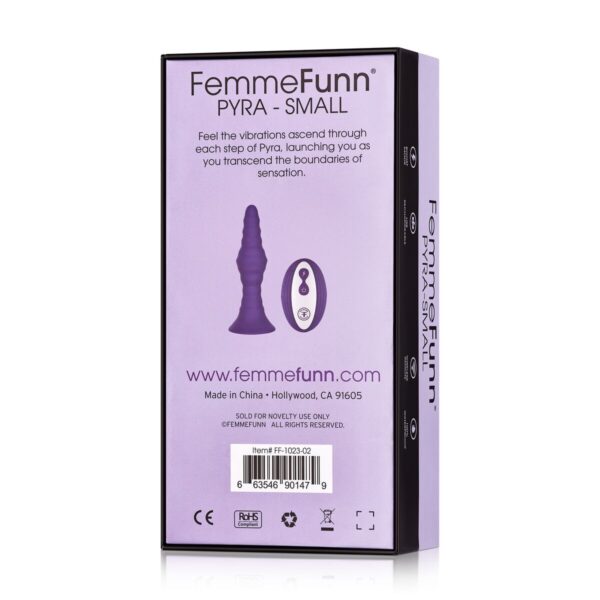 Zatyczka Analna FemmeFunn Pyra Fioletowy - obrazek 5