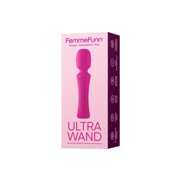 Masażer FemmeFunn Ultra Wand Różowy - obrazek 5