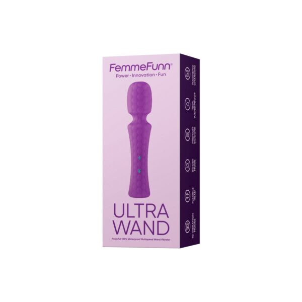 Masażer FemmeFunn Ultra Wand Fioletowy - obrazek 6
