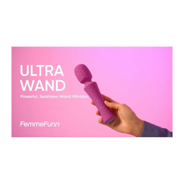 Masażer FemmeFunn Ultra Wand Fioletowy - obrazek 2