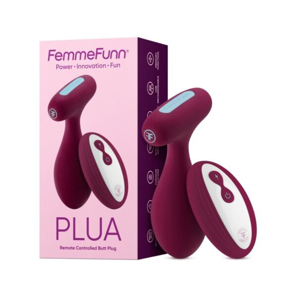 Zatyczka Analna FemmeFunn Plua Fuksja - obrazek 2