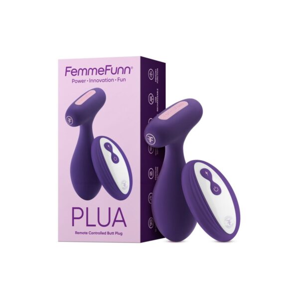 Zatyczka Analna FemmeFunn Plua Fioletowy - obrazek 2