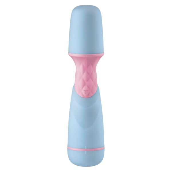 Mini Wibrator FemmeFunn Ffix Wand Niebieski - obrazek 2