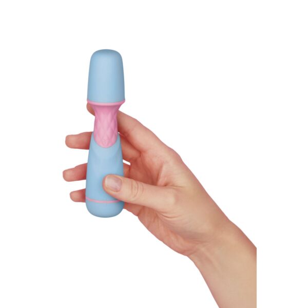 Mini Wibrator FemmeFunn Ffix Wand Niebieski - obrazek 6