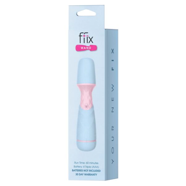 Mini Wibrator FemmeFunn Ffix Wand Niebieski - obrazek 8