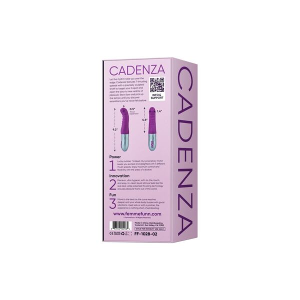 Wibrator FemmeFunn Cadenza - obrazek 8