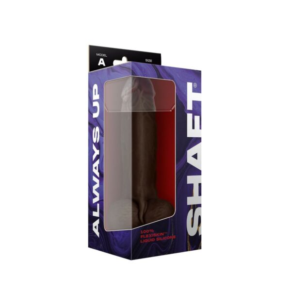 Realistyczne dildo Shaft MAHOGANY - obrazek 3