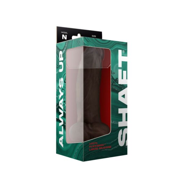 Realistyczne dildo Shaft MAHOGANY - obrazek 2