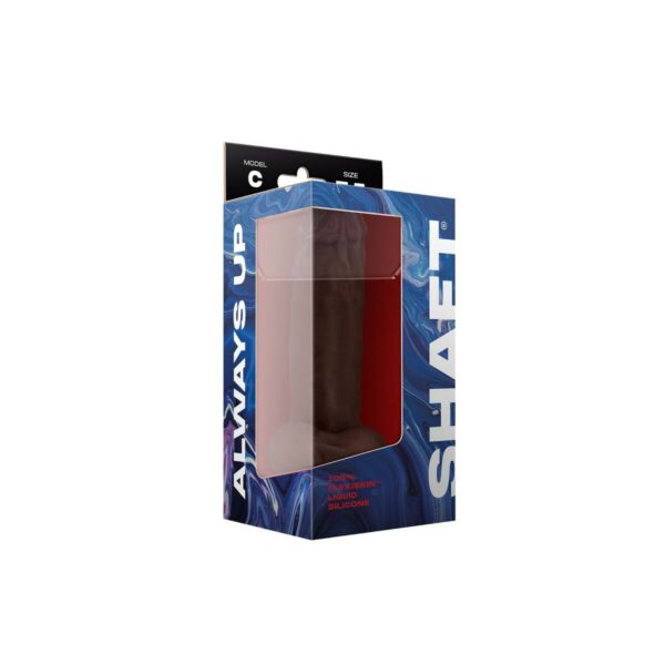 Realistyczne dildo Shaft MAHOGANY - obrazek 2