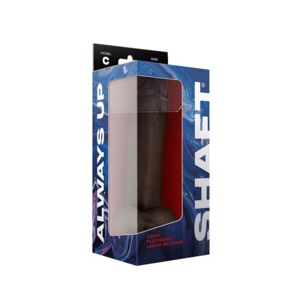 Realistyczne dildo Shaft MAHOGANY - obrazek 2