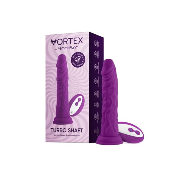 Realistyczne dildo FemmeFunn Fioletowy - obrazek 8