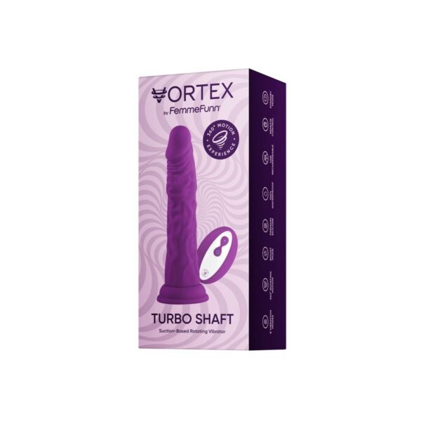 Realistyczne dildo FemmeFunn Fioletowy - obrazek 3