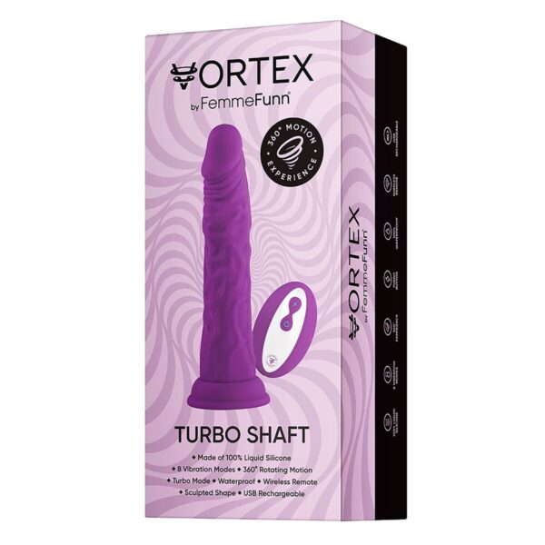 Realistyczne dildo FemmeFunn Fioletowy - obrazek 7