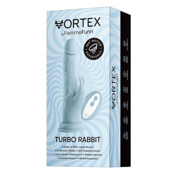 Realistyczne dildo FemmeFunn Vortex Silikon ABS Ø 4,7 cm - obrazek 7